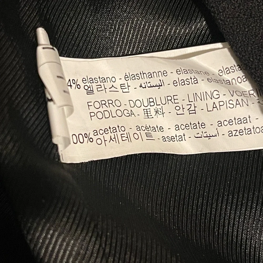 Zara Black Women's Coat Sz XS - Picture 3 of 5